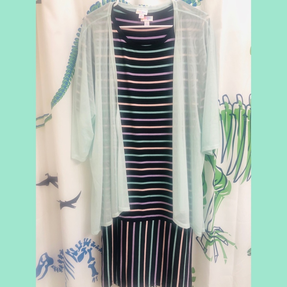 LulaRoe Striped Julia